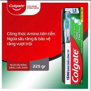 Kem đánh răng Colgate Ngừa Sâu Răng tối đa 225gr tặng bàn chải cao cấp