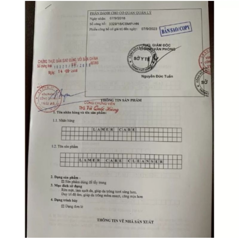 Sữa Rửa Mặt Dành Cho Da Dầu Lacir Cleanser