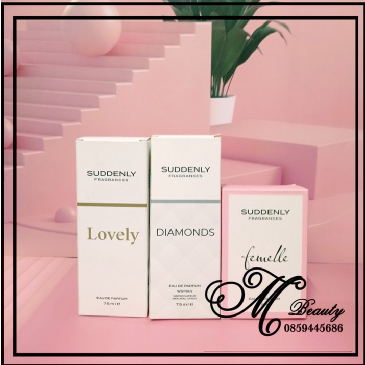Nước Hoa Nữ Suddenly Fragrances Eau de Parfum 75ml
