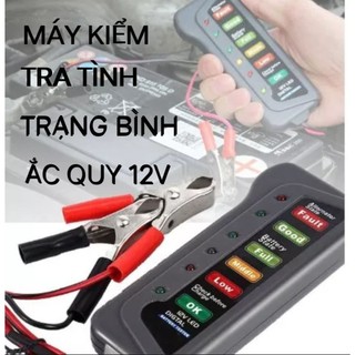 máy kiểm tra tình trạng bình ắc quy xe máy ôtô 12V loại tốt