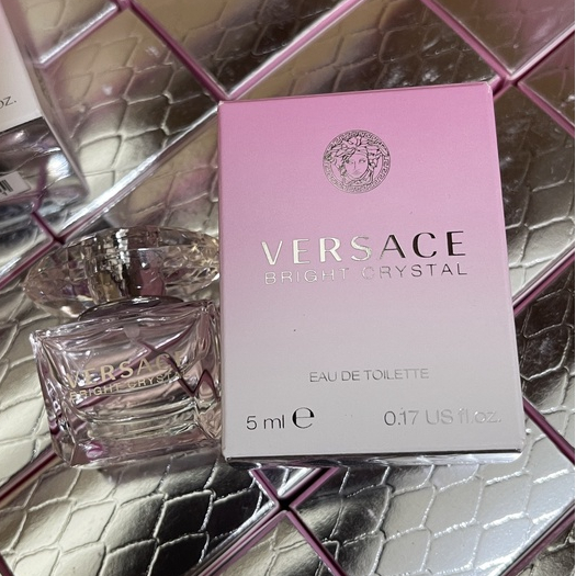 Nước hoa nữ Versace BRIGHT CRYSTAL HỒNG EDT 5ml Fullbox