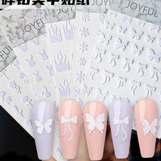 Sticker nail, sticker flash dán móng tay