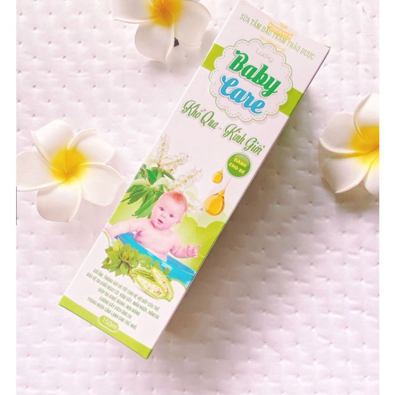 Sữa tắm dầu tràm thảo dược Baby care khổ qua kinh giới