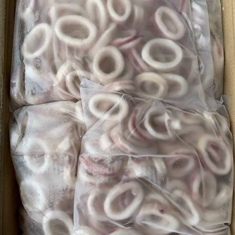 Mực vòng cắt khoanh túi 1kg  ❤️Tmart - Thực phẩm sạch