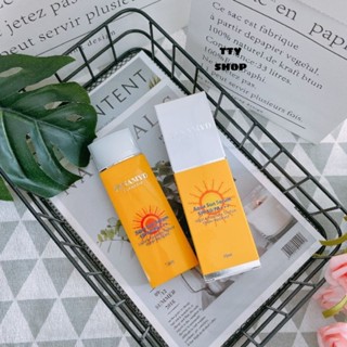 Kem chống nắng nâng tone kiềm dầu Tenamyd Aqua Sun Serum SPF 50/PA - Huyết Thanh Chống Nắng Tenamyd Aqua sun serum