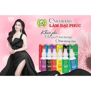 Xả vải khô Lâm Đại Phúc- Xịt thơm quần áo chai 250g