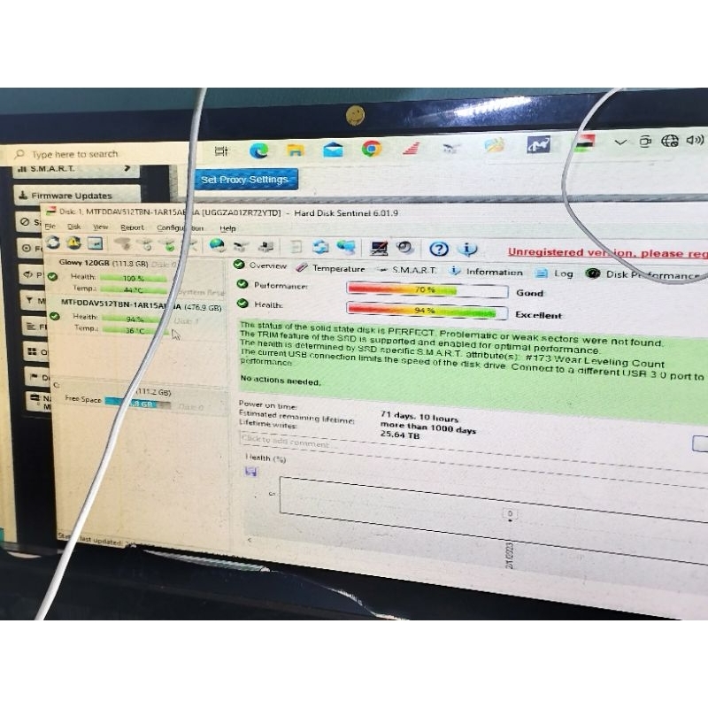 Ssd m2 sata micron 512gb, 256gb..