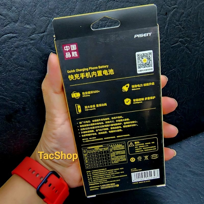 Pin i 11 Pro Max Pisen dung lượng 3969mAh Chính Hãng