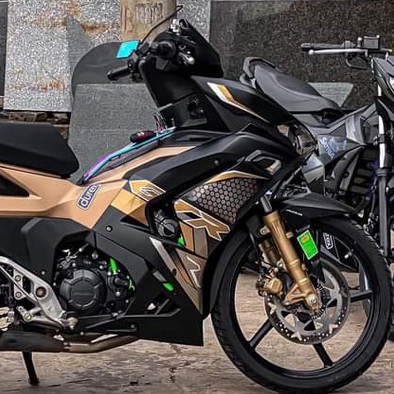 Tem Rời Winner X V3 Dán Xe Đen Nhám