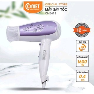 Máy sấy tóc comet cm6618 - 1600w