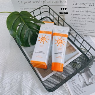 Kem chống nắng nâng tone kiềm dầu Pasle Q10 Sun Cream SPF50 PA+++ 70ml