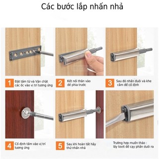 NÚT Nhấn mở cánh tủ - Nút hít nam châm