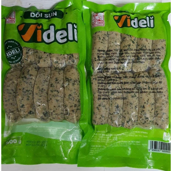 Dồi sụn Videli hàng công ty 500gr❤️Tmart - Thực phẩm sạch