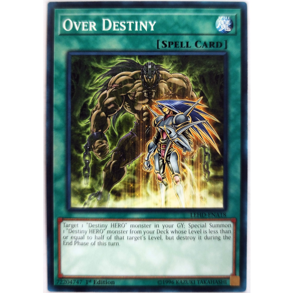 [Thẻ Yugioh] Over Destiny |EN| Common