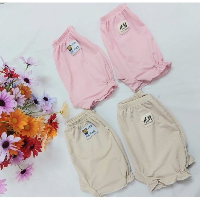 Quần thun lạnh chất thun tăm lạnh mềm mịn mùa hè xinh xắn nhiều màu cho bé gái 6-16kg