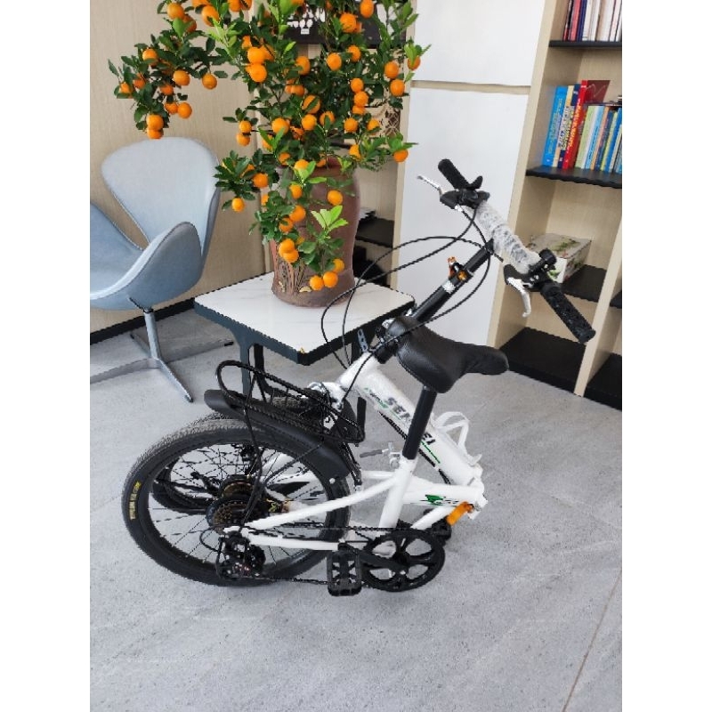 Xe đạp Gấp gọn Người lớn, Trẻ em Hộp số 7 cấp Shimano Siêu rẻ, Siêu nhẹ
