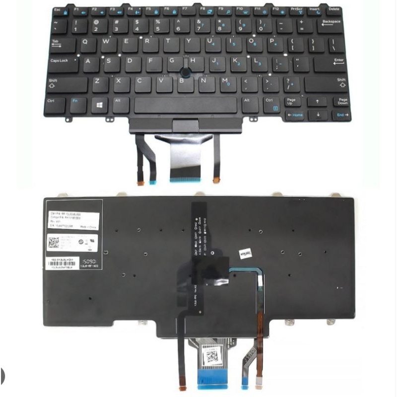 BÀN PHÍM DELL LATITUDE E5480 E5490 E7470 E7480 E7490 E5450 E5470 CHÍNH HÃNG 🔸tiếng anh/ có led🔸