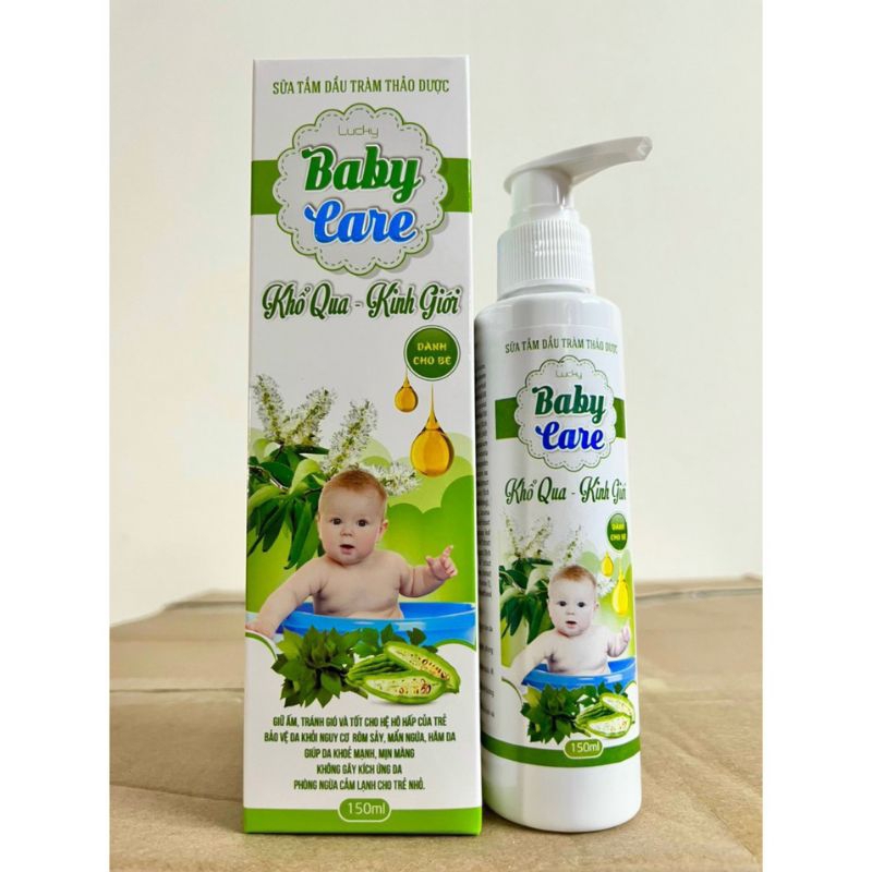 Sữa tắm dầu tràm thảo dược Baby care khổ qua kinh giới