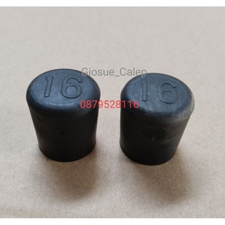 Nắp bịt ống tròn phi 16. bịt đầu sắt hộp, chân bàn ghế