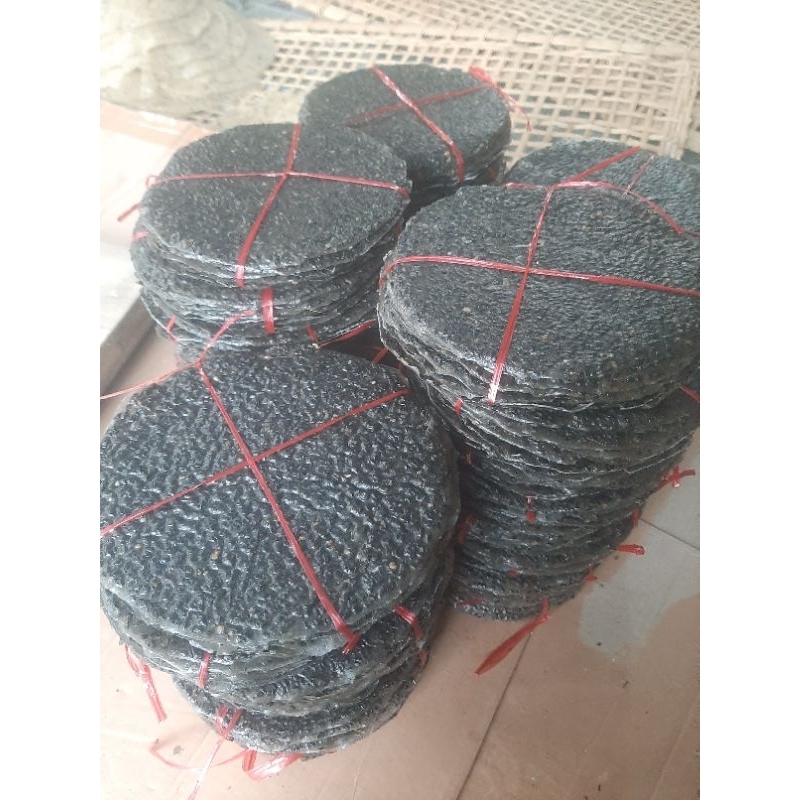 Combo 50 bánh đa mè đen  giá sỉ tận lò
