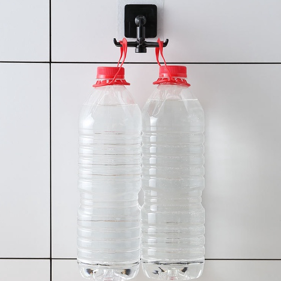 Móc Dán Tường 6 Chấu Có Thể Xoay 360, Móc Treo Đồ Nhà Bếp Nhà Tắm Tiện Lợi Đa Năng