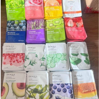 Mặt Nạ Trái Cây Bioaqua Mask Dưỡng Trắng Cấp Ẩm Căng Bóng- Cung Cấp Vitamin Cho Làn Da Khỏe Đẹp