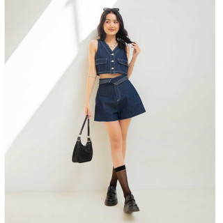 Quần short lưng cao 2 kiểu tuỳ chỉnh | Tyloo Short | Secodee