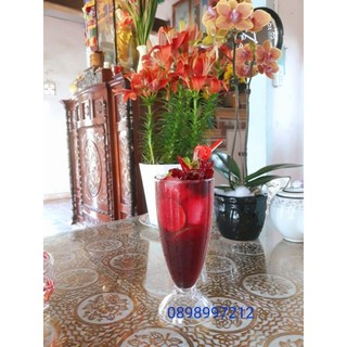 Siro Atiso đỏ (Hibiscus Syrup) chai1000ml