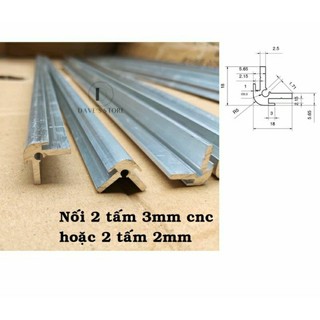 Thanh nhôm chữ v 50cm làm diy