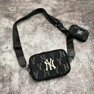 Túi đeo chéo minibag ny m.l.b monogram rainbow xuất dư full tem tag
