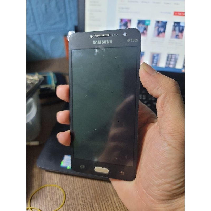 MÀN HÌNH SAMSUNG G532 J2 PRIME MÀU ĐEN FULL KHUNG THÁO MÁY