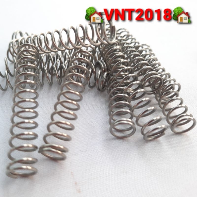 Lò xo nén inox304 phi 9mm sợi 1mm