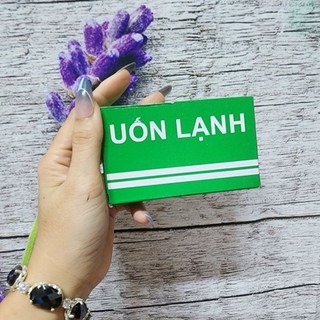 Giấy uốn lạnh xanh dùng uốn tóc