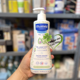 Sữa tắm gội cho trẻ sơ sinh Mustela Bebe Enfant 500ml - Pháp