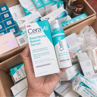 [Hàng Mỹ] Tinh chất tái tạo da và se khít lỗ chân lông CeraVe Resurfacing Retinol Serum (30ml)