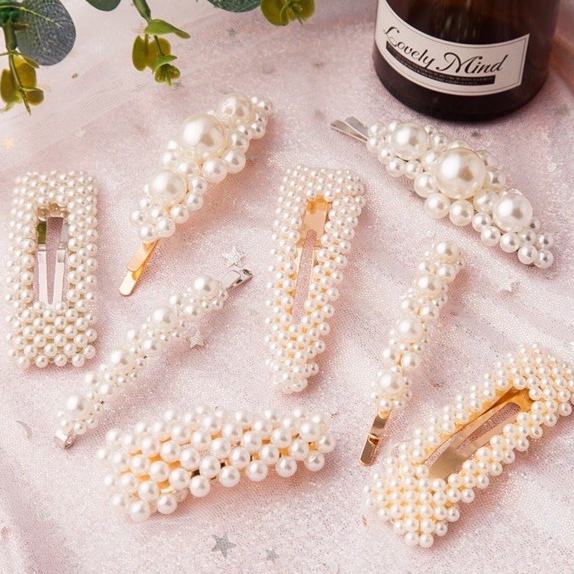 Kẹp tóc hot trend phong cách tiểu thư PK22