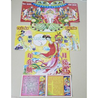 Áo thái âm nương nương - thái dương tinh quân