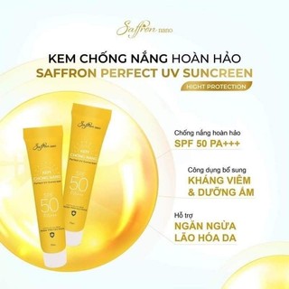 Kem Chống Nắng Saffron - Mẫu thử