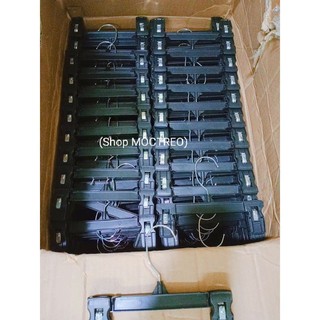 Móc kẹp trẻ em đầu móc Xoay màu đen, trong