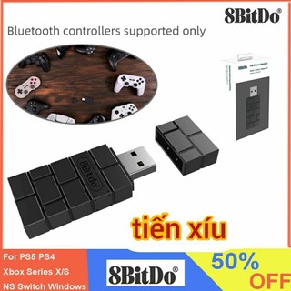 Tiến Xíu-8BitDo USB Wireless Adapter 2 - Dùng cho Nintendo Switch, Windows, Mac, Xbox, PS4