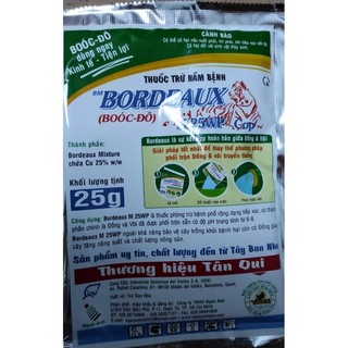 Chế phẩm trừ nấm bóc đô gói 25g
