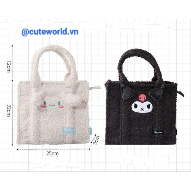Túi Quai Xách Sanrio Cinnamoroll & Kuromi