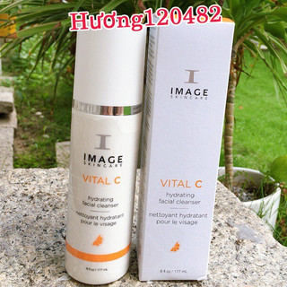 Sữa rửa mặt tẩy trang cho da khô Image Vital C Hydrating Cleanser 2/26