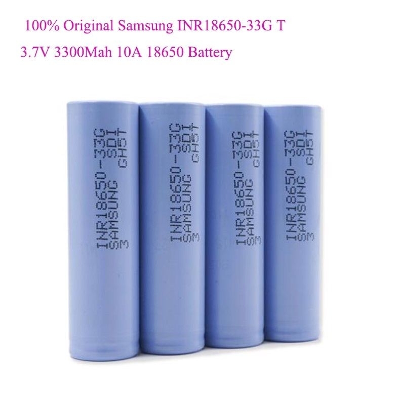 Pin sạc 18650 Samsung 33g dl 3300mah, xả 10a chính hãng