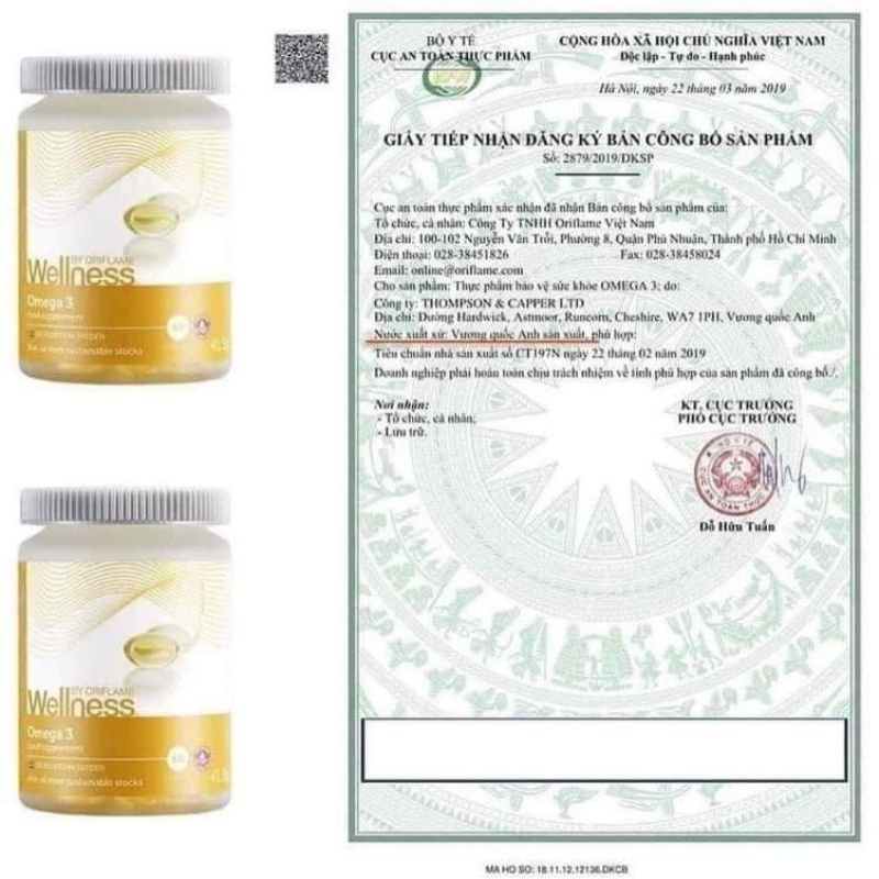 2.9.7.0.5- Dầu Cá  hộp 60 viên