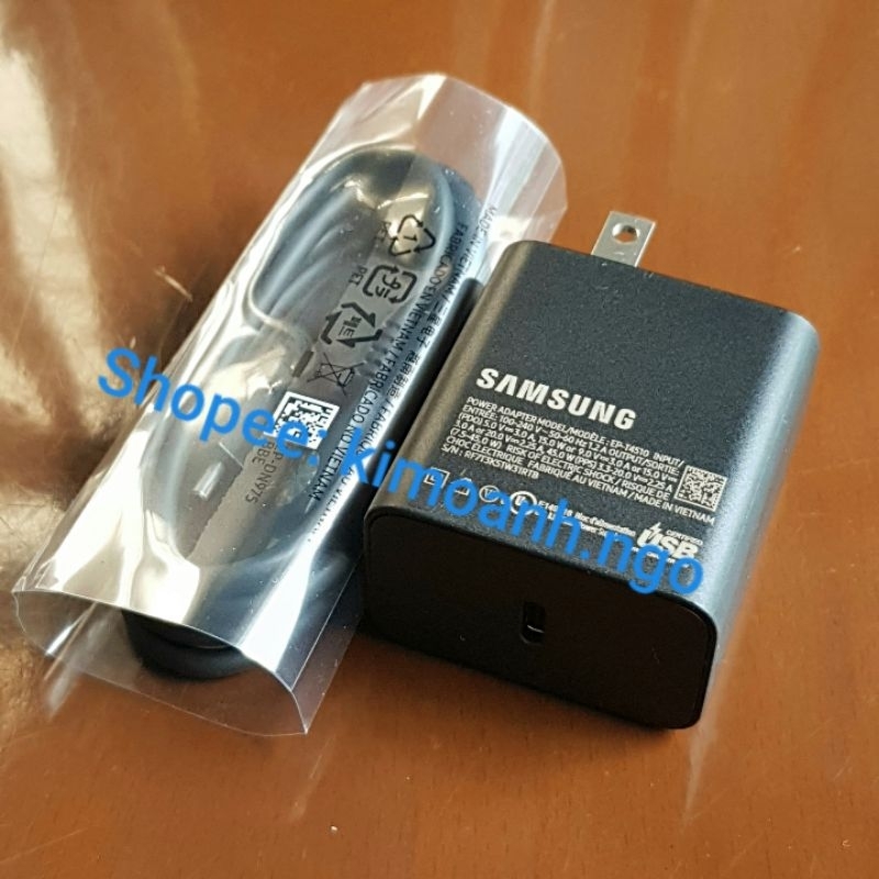 Sạc Nhanh 45W SAMSUNG A36 A56 M55, S25+, S25Ultra, S24+, S24Ultra, S21 Ultra, S22+, S22 Ultra, S23+,