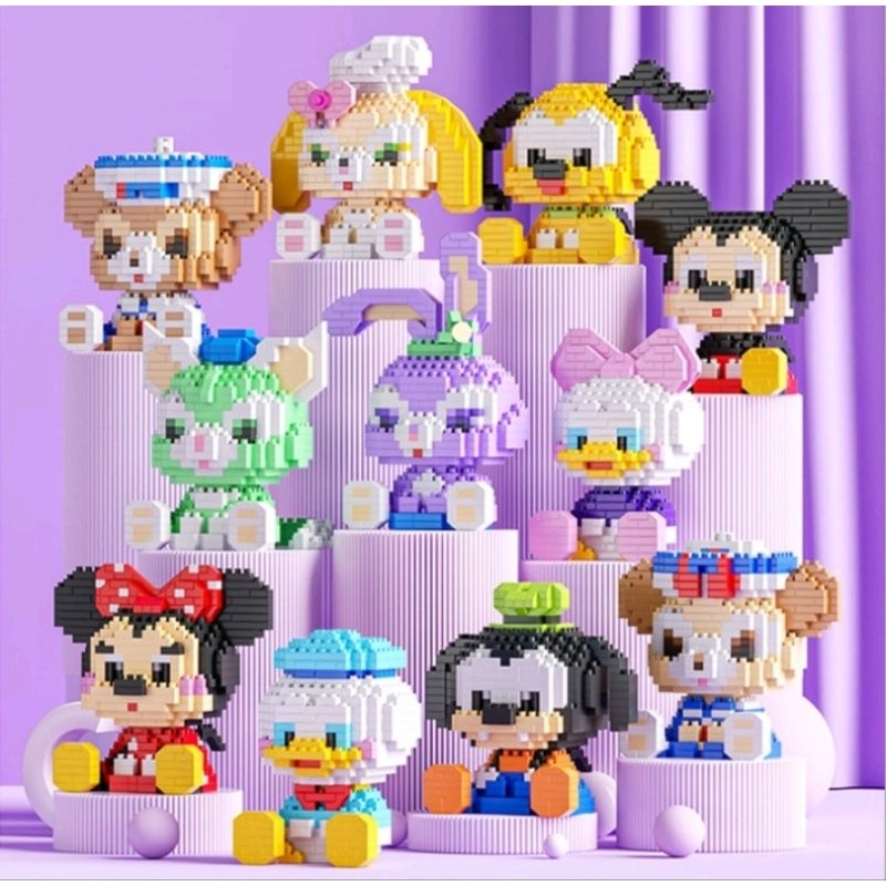 ⛴🚔🏩LEGO_MÔ HÌNH LẮP RÁP HOẠT HÌNH 3D🦄🦊🐍
