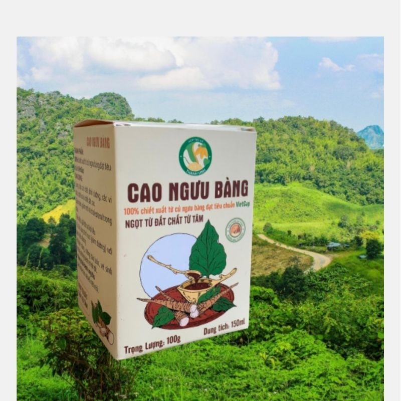 Cao ngưu bàng cô đặc 100% cao ngưu bàng nguyên chất