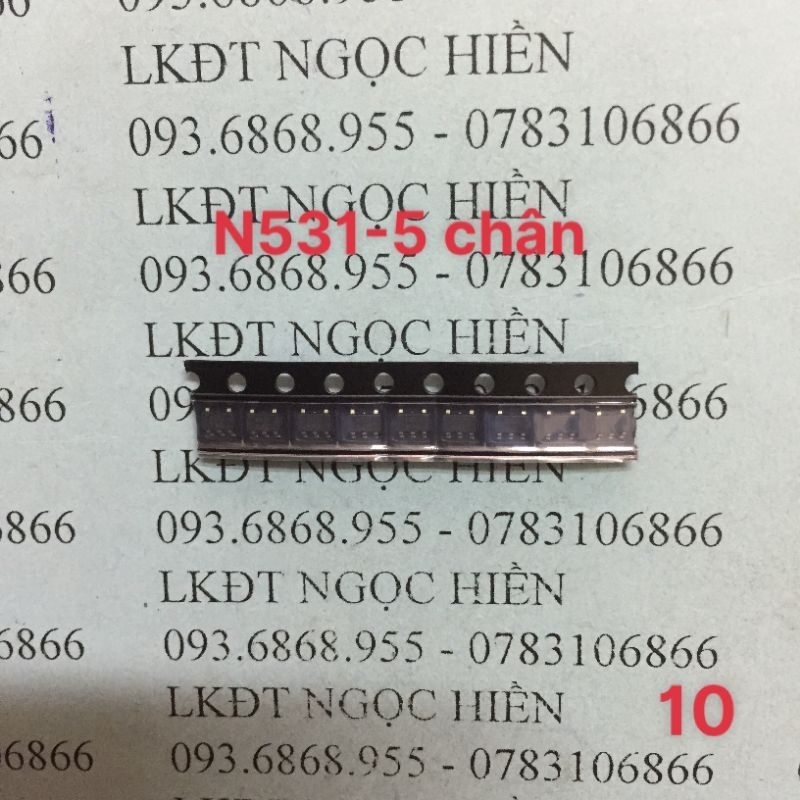 N531 - IC dánn  5 chân