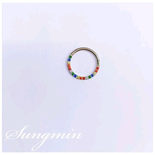 Khuyên tai khuyên septum Titanium ASTM F136 cao cấp